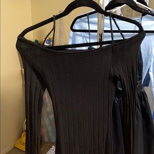 Black fashion nova dress bodycon